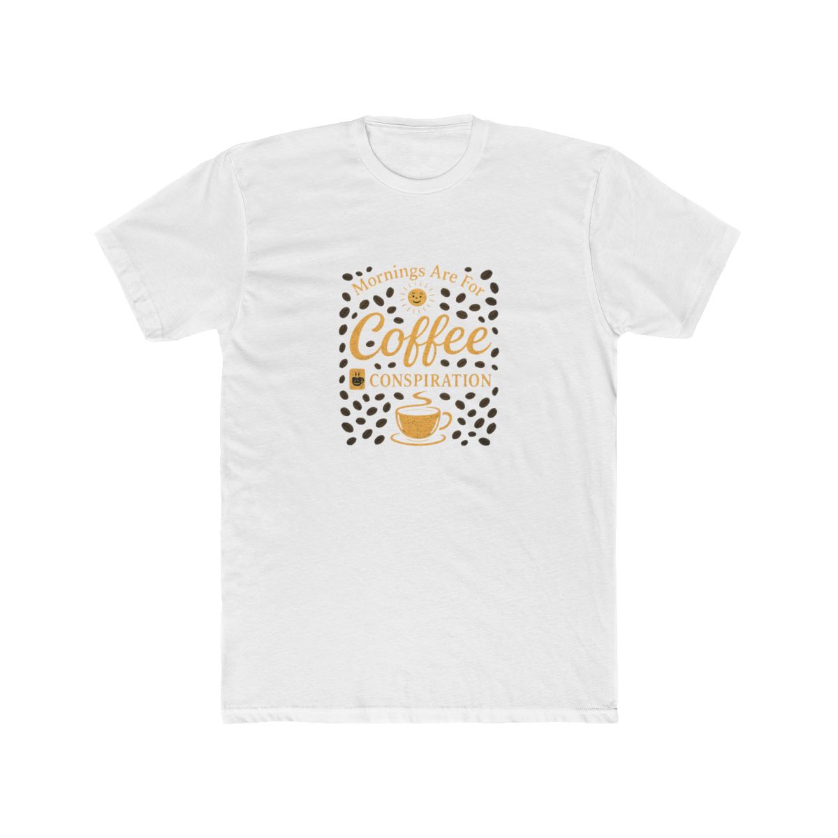 Cute Teddy Bear Morning Coffee T-Shirt